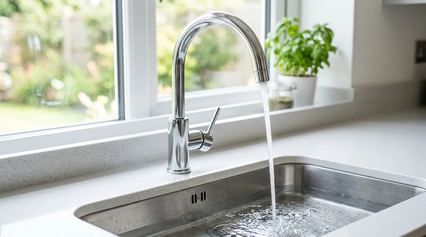 Local Plumbing Master Pros same day plumber fixing a faucet in Altoona, KS